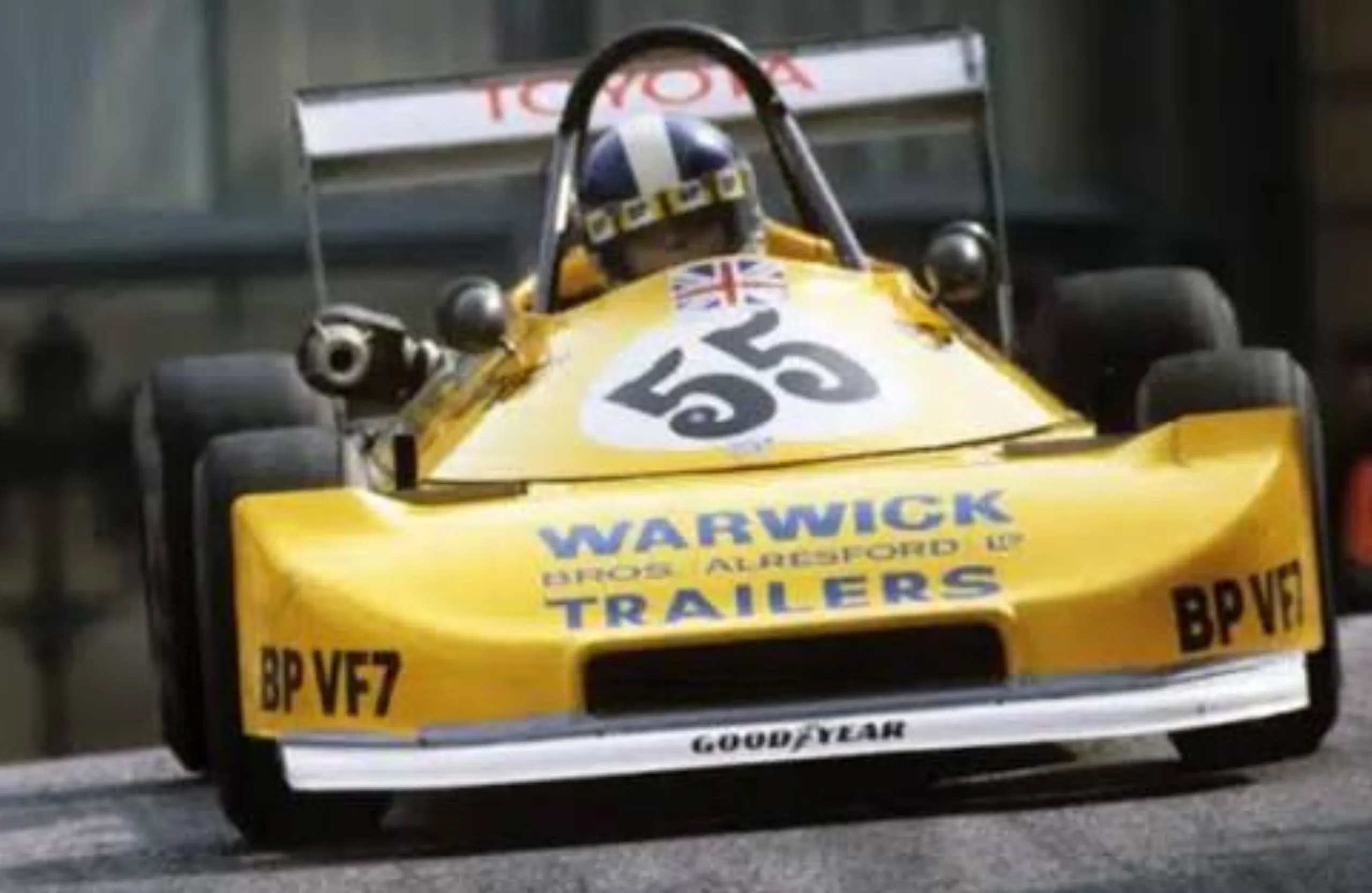 Derek Warwick racing in Formula 3 during his British Championship-winning 1977‑78 seasons